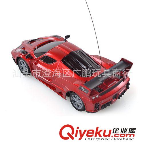 11.18底價(jià) 學(xué)智善 1:24兒童玩具車電動(dòng)四通遙控車汽車模型法拉利帶燈光