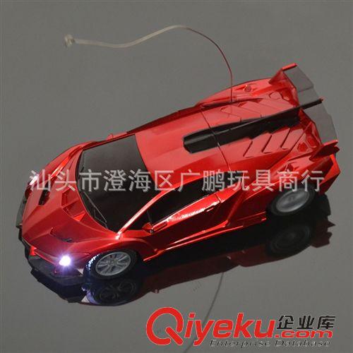 遙控系列 學(xué)智善1:24玩具車批發(fā)四通遙控車汽車模型新款蘭博基尼0.34紅原始圖片2