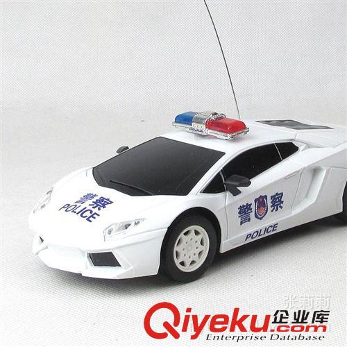 遙控系列 1:24兒童玩具車混批批發(fā)電動無線二通遙控車汽車模型蘭博基尼警車原始圖片2
