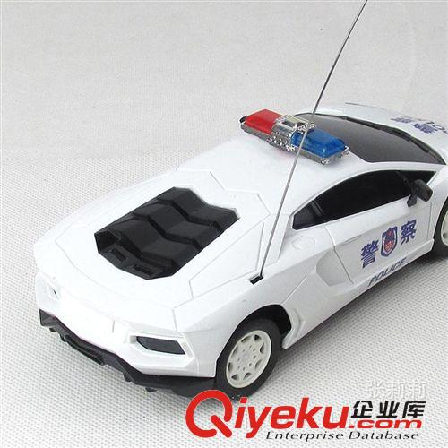 遙控系列 1:24兒童玩具車混批批發(fā)電動無線二通遙控車汽車模型蘭博基尼警車原始圖片3