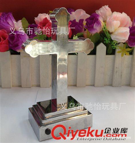 十字架紅燈快閃 亞克力十字架小夜燈批發 圣誕節禮品 舞臺裝飾品夜市地攤熱賣原始圖片3