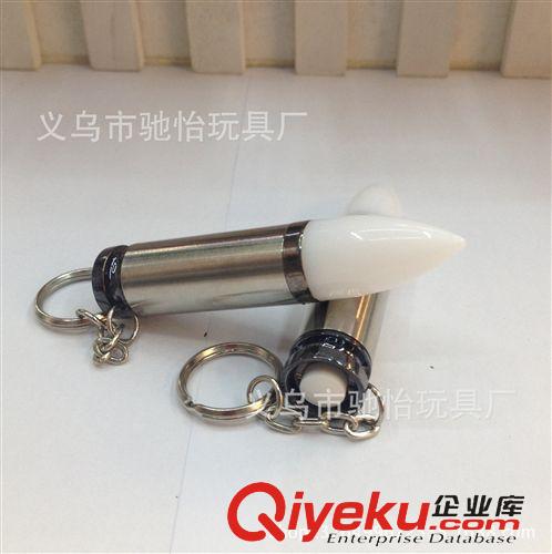迷你鋁合金LED手電筒 廠家直銷  精美白銹鋼彩燈激光燈原始圖片3