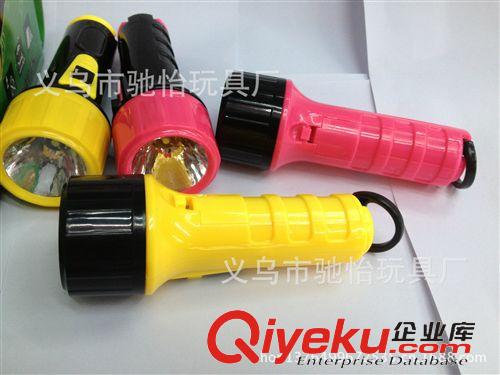 塑料LED手電筒 淘寶熱銷 精美 美觀大方LED強光塑料手電筒 5號電池照明迷你手電原始圖片2
