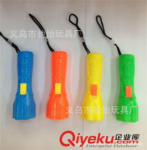 塑料LED手電筒 淘寶熱銷 精美 美觀大方LED強光塑料手電筒 5號電池照明迷你手電