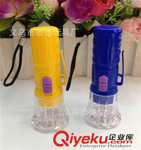 塑料LED手電筒 廠家直銷 迷你LED塑料手電筒 美觀大方透明頭照明手電筒原始圖片2