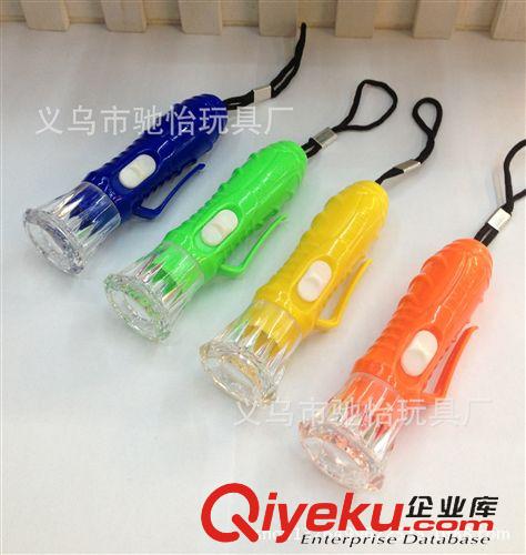 塑料LED手電筒 家用便攜戶外多功能迷你LED手電 小巧透明燈 塑料手電筒淘寶熱銷