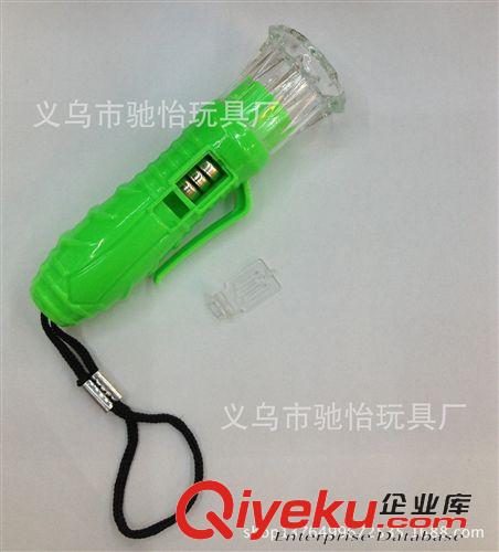 塑料LED手電筒 家用便攜戶外多功能迷你LED手電 小巧透明燈 塑料手電筒淘寶熱銷原始圖片2