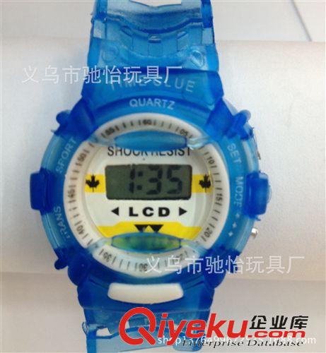 兒童手表系列 廠家直銷 {zx1}款功能小透明手表兒童電子手表 pp表原始圖片2