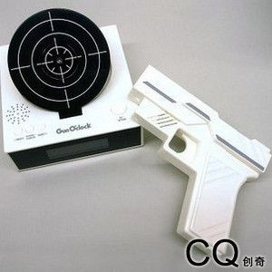 全部產(chǎn)品 懶人專用 紅外線 Gun Shot 迷彩版 sq打靶 射擊鬧鐘 可錄音原始圖片3