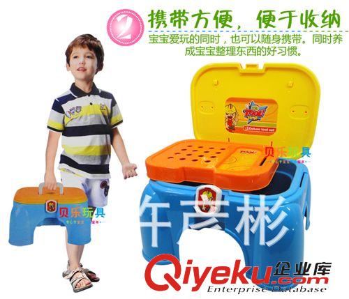 過(guò)家家系列玩具 批發(fā)新品上市過(guò)家家工具 便攜游戲椅帶燈光音效 工具收納椅1.07原始圖片3