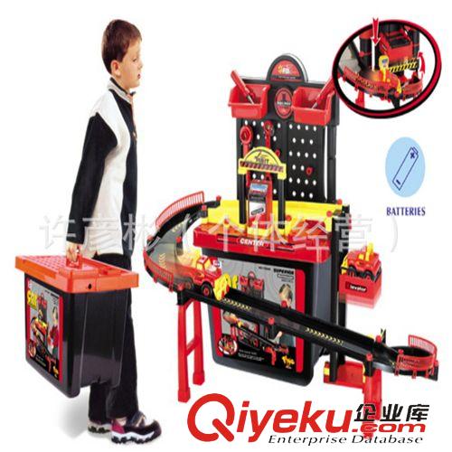 過家家系列玩具 供應電動修車場/修車場/過家家玩具/男孩玩具/網店必賣/玩具批發