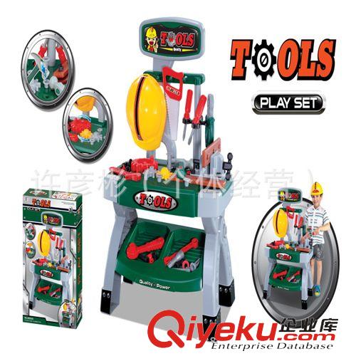 過家家系列玩具 雄城兒童過家家玩具套裝 小小工程師男孩玩具仿真維修工具臺 出口原始圖片3