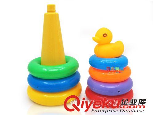 益智類玩具 批發益智玩具小鴨彩虹套圈游戲親子游戲  戲水玩具 層層圈/層層疊原始圖片3