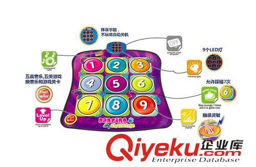 早教系列玩具 批發(fā)數(shù)字跳舞毯 嬰幼兒童早教益智親子玩具電子音樂毯學(xué)習(xí)游戲墊原始圖片2