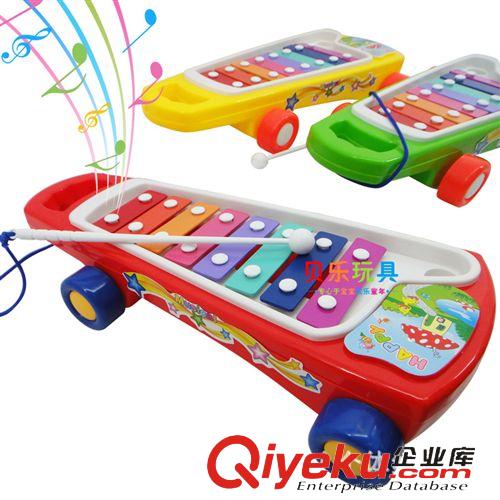 樂(lè)器系列玩具 供應(yīng)兒童玩具批發(fā)市場(chǎng)熱銷(xiāo) 小孩子早教音樂(lè)玩具 拖拉敲琴批發(fā)樂(lè)器