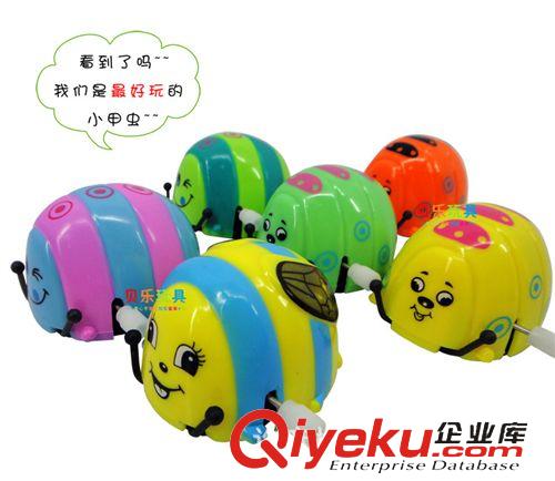 上鏈系列玩具 批發(fā)上鏈發(fā)條玩具/上鏈甲蟲 會(huì)翻身 多彩甲殼蟲 小甲蟲小瓢蟲0.02原始圖片2