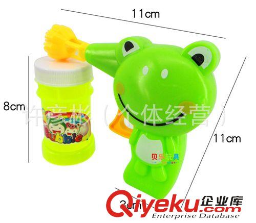 夏日戲水玩具 批發手動多款動物玩具  環保慣性卡通兒童吹泡泡機 卡通多款0.12原始圖片2