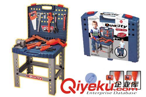整箱批發(fā) 批發(fā)兒童過家家玩具 拼裝仿真電動工具套裝 兒童工具箱組合1.8