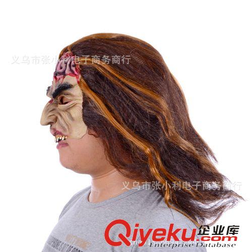 面具 萬圣節(jié)恐怖面具 環(huán)保乳膠派對 酒吧 魔鬼鬼臉面具原始圖片2