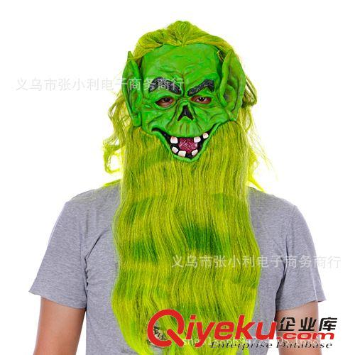 面具 萬圣節(jié)恐怖面具 環(huán)保乳膠派對(duì) 酒吧 魔鬼鬼臉面具