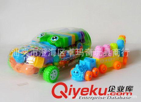 拼裝、積木系列 PJ10486 新款熱賣 益智大巴士積木模型益智玩具拼圖早教智力