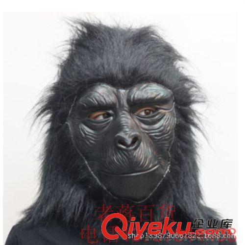 恐怖面具 萬圣節面具 超級恐怖面具 gd白發藍血面具長發白發魔女流血面具