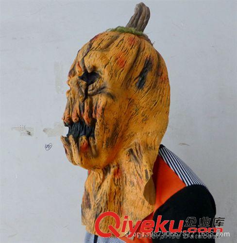 恐怖面具 萬圣恐怖面具 酒吧用品 舞會裝扮面具 南瓜鬼面具原始圖片2