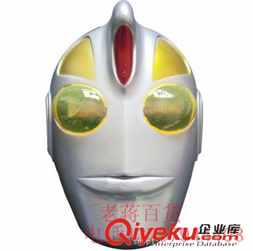 塑料面具 萬圣節(jié)恐怖面具 舞會派隊面具 帶發(fā)恐怖面具 老鬼恐怖面具