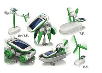 電動玩具/百貨玩具 太陽能六合一玩具 六合一組裝玩具/自裝拼裝玩具原始圖片2