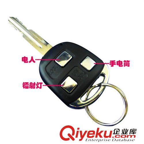 電人玩具產(chǎn)品 愚人節(jié)整人玩具惡作劇整蠱用 汽車電人鑰匙 豐田三合一電人鑰匙扣