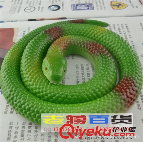 仿真玩具/仿真動(dòng)物 整人玩具/搞怪玩具/老蔣玩具愚人節(jié)禮物搞笑玩具 仿真蛇(68CM)