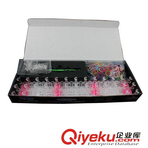 DIY皮筋 新款上市 益智DIY手工編織彩色皮筋 紙盒套裝 廠家直銷 送禮{sx}原始圖片2