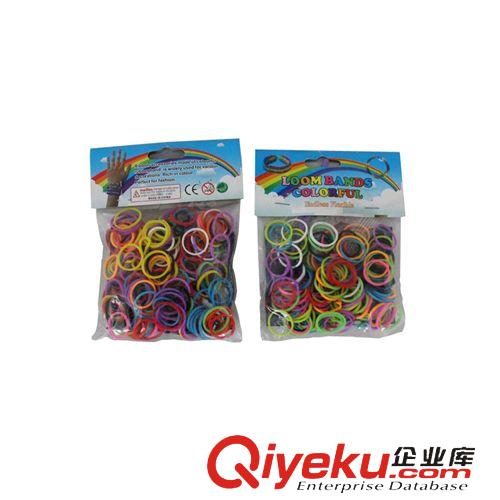 DIY皮筋 新款 rainbow loom彩虹編織皮筋 DIY玩具 散裝配套 廠家直銷原始圖片3