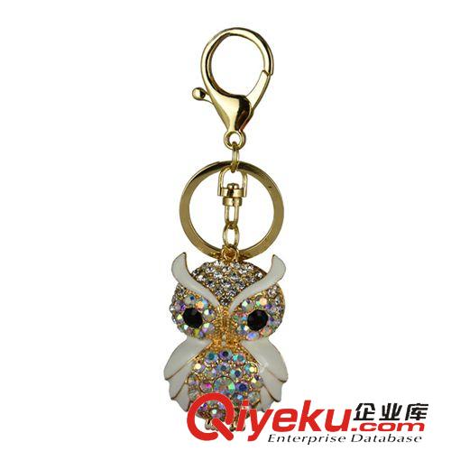 鑰匙扣 創意禮品 貓頭鷹鑰匙扣 可愛女士包包飾品個性汽車掛件 廠家直銷原始圖片2