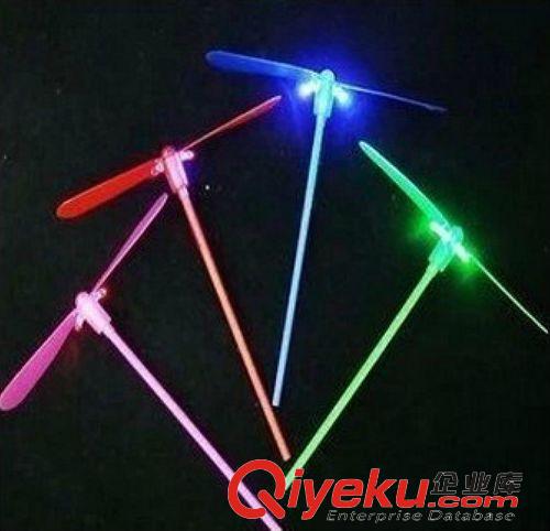 發光玩具 發光竹蜻蜓 閃光竹蜻蜓 飛天仙子玩具 地攤熱賣發光閃光玩具批發