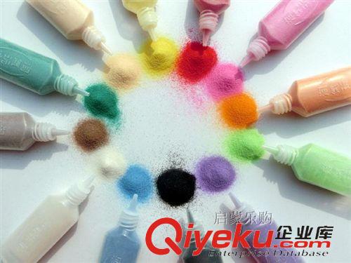 DIY、拼裝、拼砌玩具 zp24張沙畫兒童膠畫禮盒套裝彩砂女孩男孩手工DIY繪畫玩具批發
