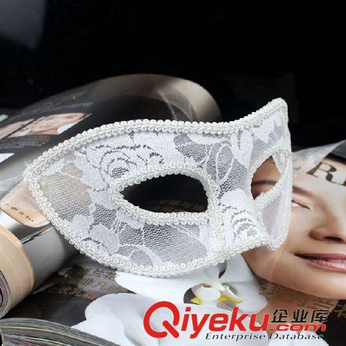 【化妝舞會面具】 廠家直銷 wns面具 透明蕾絲面具 舞會面具 女士面具 3顏色原始圖片3