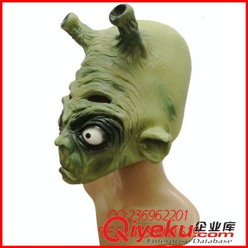 【化妝舞會面具】 萬圣節(jié)舞會表演道具 外星人面具 動物頭套面具 比克大魔王面具原始圖片2