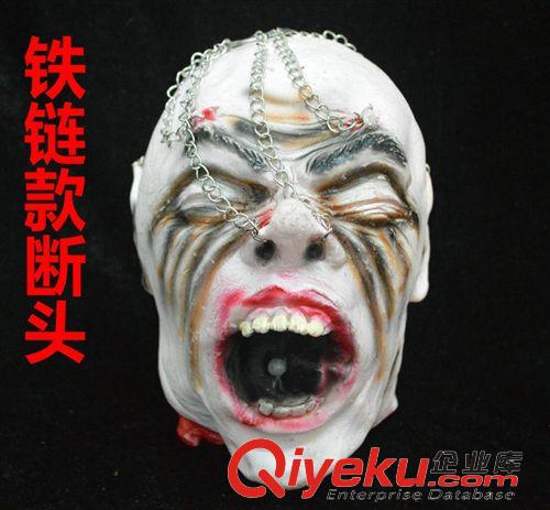 【萬圣節用品】 萬圣節吊鬼道具整人惡搞鬼屋酒吧KTV場景布置裝飾品吊鬼頭大斷頭原始圖片3