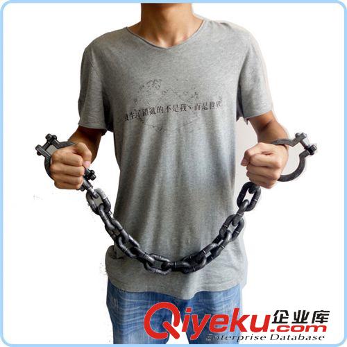 【萬圣節用品】 萬圣節道具 舞會道具 COS道具 整蠱玩具囚犯道具手鏈 塑料玩具原始圖片2