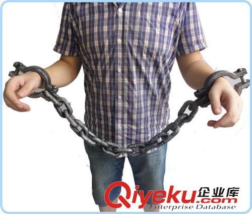【萬圣節用品】 萬圣節道具 舞會道具 COS道具 整蠱玩具囚犯道具手鏈 塑料玩具原始圖片3