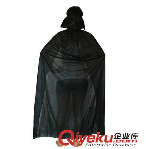 【舞會表演服裝】 萬圣節派對舞會服 裝成人表演服裝 死神披風斗篷黑色1.4米原始圖片2