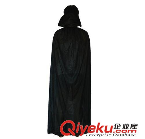【舞會表演服裝】 萬圣節派對舞會服 裝成人表演服裝 死神披風斗篷黑色1.4米原始圖片3
