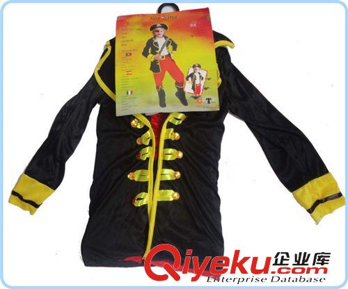 【舞會表演服裝】 圣誕節兒童節萬圣節cosplay服裝兒童杰克海盜船長 加比勒海盜套裝原始圖片3