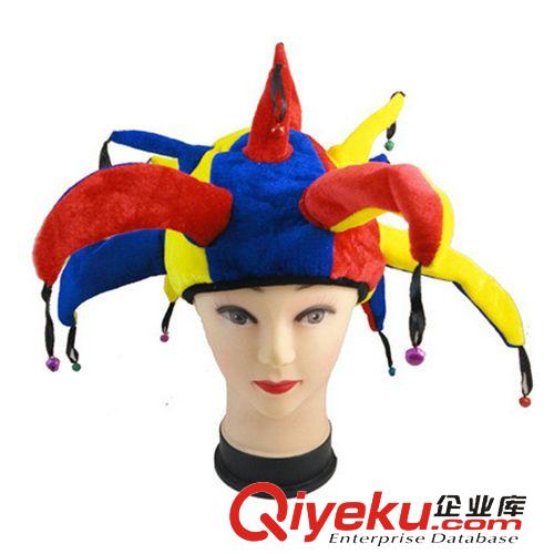 【舞會帽子】 萬圣節用品 化妝舞會用品道具 小丑演出裝扮 帽子 乳膠小丑面具原始圖片3