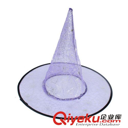 【舞會帽子】 萬圣節(jié)巫婆帽化妝舞舞會裝扮道具 巫師帽單層巫婆帽子顏色隨機發(fā)原始圖片3