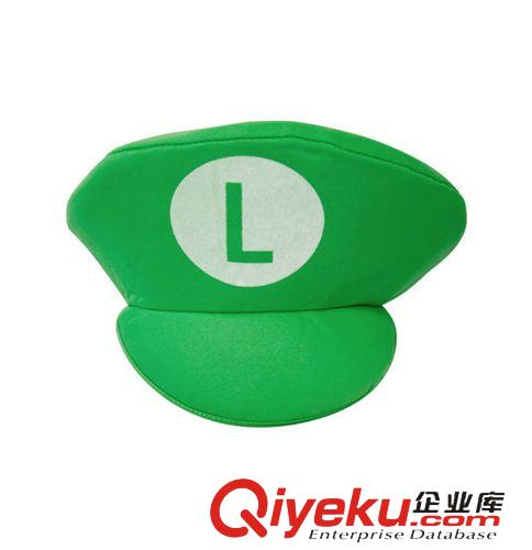 【舞會帽子】 萬圣節 瑪麗奧 SUPER MARIO 超級瑪麗帽子 路易帽子 綠色/紅色原始圖片2