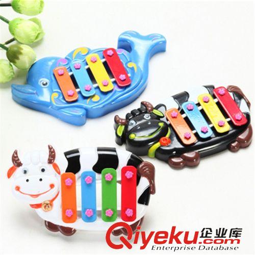早教玩具 兒童玩具卡通動(dòng)物嬰幼兒寶寶兒童四音外貿(mào)玩具琴可愛手敲琴原始圖片2