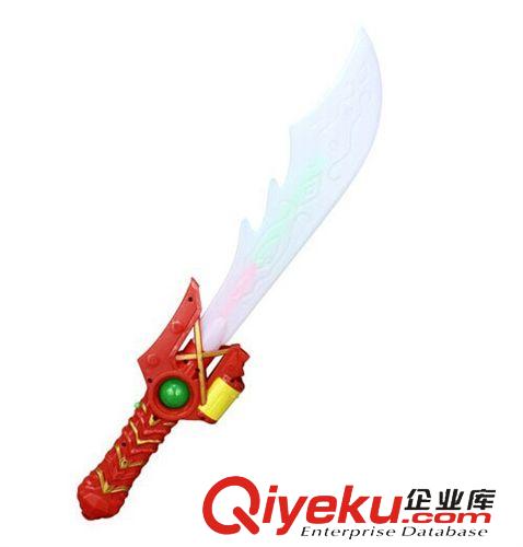 軍事武器 批發(fā)新款帶投影燈閃光音樂(lè)玩具刀 地?cái)偘l(fā)光熱賣
