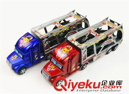 模型玩具 低價(jià)批發(fā)汽車運(yùn)輸車模型 大貨車?yán)∝涇嚹Ｐ?兒童慣性貨車模型